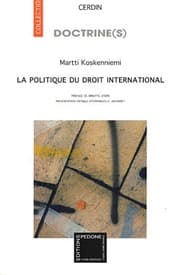 Tapa de La politique du droit international