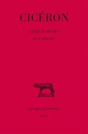 Tapa de Caton l'Ancien. De la vieillesse (Collection Des Universites de France Serie Latine) (French Edition)