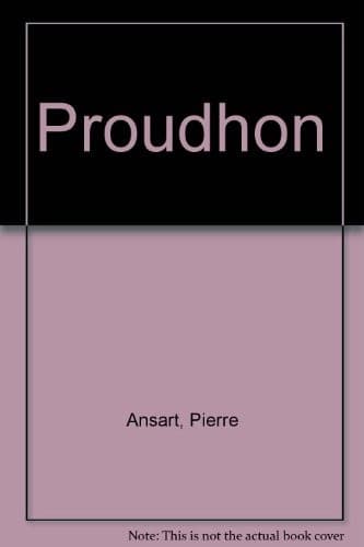 Tapa de Proudhon