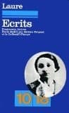 Tapa de Ecrits, fragments, lettres