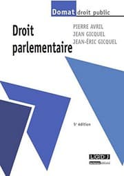 Tapa de Droit parlementaire