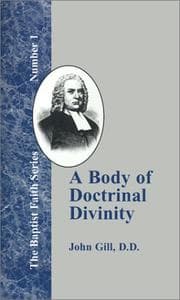 Tapa de A Body of Doctrinal Divinity (Baptist Faith)