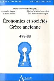 Tapa de Economies et sociétés Grèce ancienne : 478-88