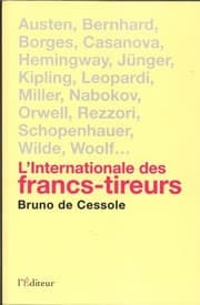 Tapa de L'internationale des francs-tireurs : Portraits de quelques irréguliers de la littérature internationale