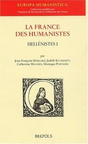 Tapa de La France des humanistes (Europa humanistica)