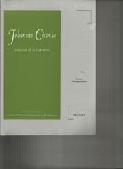 Tapa de Johannes Ciconia. Musicien de la Transition.