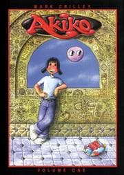 Tapa de Akiko, Vol. One (The Menace of Alia Rellapor, Book One) (All-Ages Comic Book, 1st 7 Issues)
