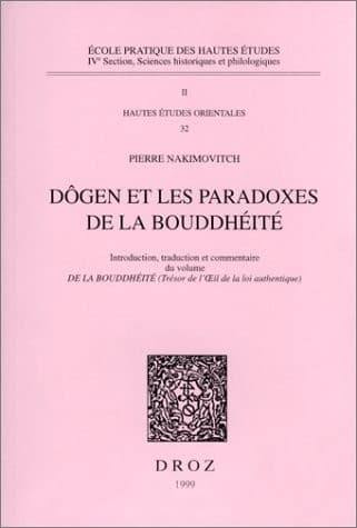 Tapa de Dôgen et les paradoxes de la bouddhéité