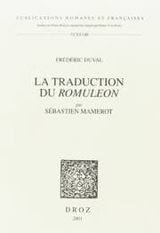 Tapa de La traduction du Romuleon par Sébastien Mamerot