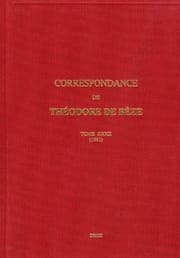 Tapa de Théodore de Bèze: Correspondance. Tome XXXII, 1591 (Travaux D'humanisme Et Renaissance) (French Edition)