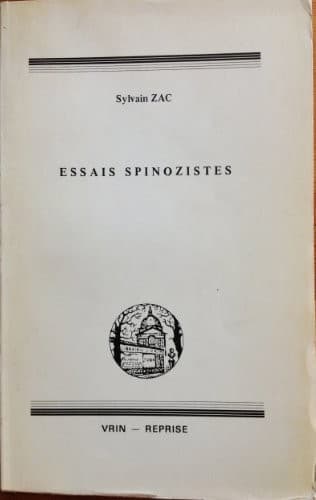 Tapa de Essais spinozistes