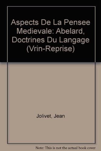 Tapa de Aspects de la pensée médiévale