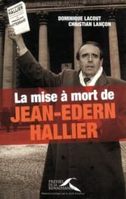 Tapa de La mise à mort de Jean-Edern Hallier