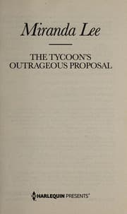 Tapa de The tycoon's outrageous proposal