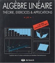 Tapa de Algèbre linéaire. théorie exercices et applications