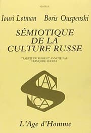 Tapa de Semiotique de la culture russe (French Edition)