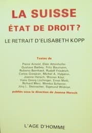 Tapa de La Suisse, Etat de droit?