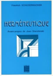 Tapa de Herméneutique