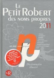 Tapa de Petit Robert des Noms Propres 2011 - Compact Hardback (Dictionnaires Generalistes) (French Edition)