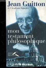 Tapa de Mon testament philosophique