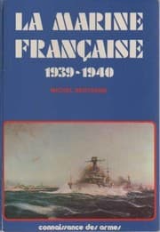 Tapa de La Marine Française 1939-1940