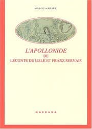 Tapa de L' Apollonide de Leconte de Lisle et Franz Servais