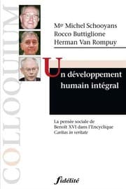 Tapa de Un développement humain intégral : La pensée sociale de Benoît XVI dans l'Encyclique Caritas in Veritate