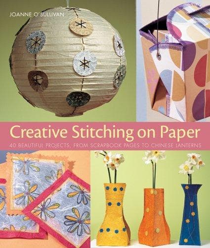 Tapa de Creative stitching on paper