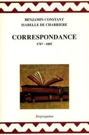 Tapa de Correspondance (1787-1805)
