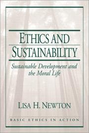Tapa de Ethics and Sustainability