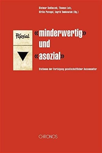 Tapa de " minderwertig " und " asozial "