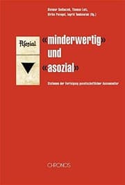 Tapa de " minderwertig " und " asozial "