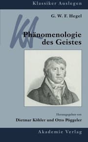 Tapa de G. W. F. Hegel: Phänomenologie des Geistes (Klassiker Auslegen) (German Edition)