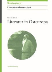 Tapa de Literatur in Osteuropa: Russland und Polen (Akademie Studienbucher - Literaturwissenschaft) (German Edition)