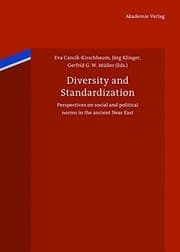 Tapa de Diversity and Standardization: Perspectives on Ancient Near Eastern Cultural History