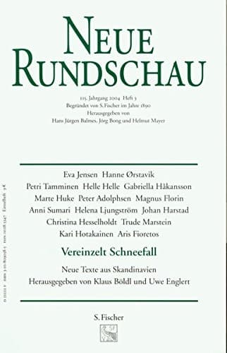 Tapa de Neue Rundschau 2004/3