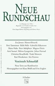 Tapa de Neue Rundschau 2004/3