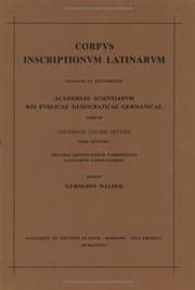Tapa de Miliaria Provinciarum Narbonensis Galliarum Germaniarum (Latin Edition)