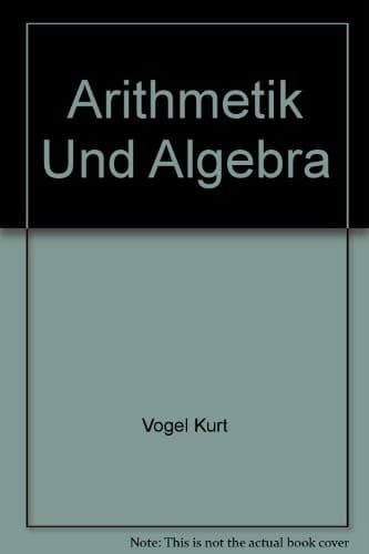 Tapa de Arithmetik Und Algebra