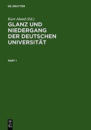 Tapa de Glanz und Niedergang der deutschen Universität