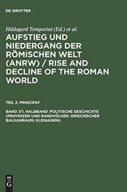 Tapa de Politische Geschichte (Provinzen und Randvölker: Griechischer Balkanraum; Kleinasien) (German Edition)