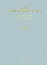 Tapa de Miliaria Provinciae Dalmatiae (Corpus Inscriptionum Latimarum) (Latin Edition)