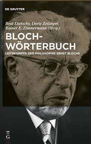 Tapa de Bloch-Worterbuch: Leitbegriffe Der Philosophie Ernst Blochs (German Edition)