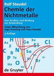 Tapa de Chemie der Nichtmetalle: Von Struktur und Bindung zur Anwendung (Auflage 3) (German Edition)