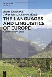 Tapa de Hock, Hans Henrich: The World of Linguistics: The Languages and Linguistics of Europe: Volume 1 1
