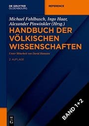 Tapa de Handbuch Der Völkischen Wissenschaften: Akteure, Netzwerke, Forschungsprogramme (De Gruyter Reference) (German Edition)