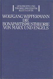 Tapa de Die Bonapartismustheorie von Marx und Engels