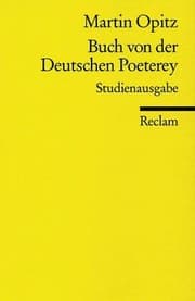 Tapa de Buch von der deutschen Poeterey (1624)