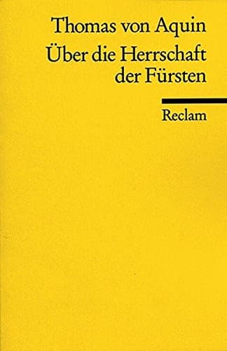 Tapa de Über die Herrschaft der Fürsten