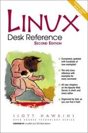Tapa de Linux desk reference